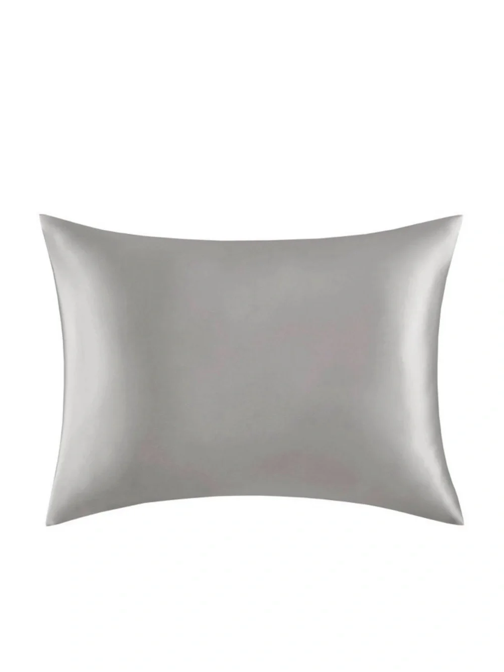 Madison Park 25 Momme Mulberry Silk Pillowcase Gray NEW